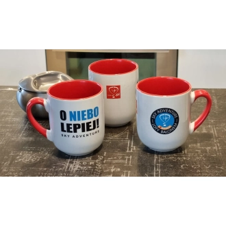 Kubek kawowy O NIEBO LEPIEJ!